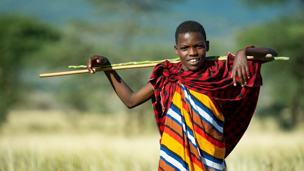 local boy from a tribe